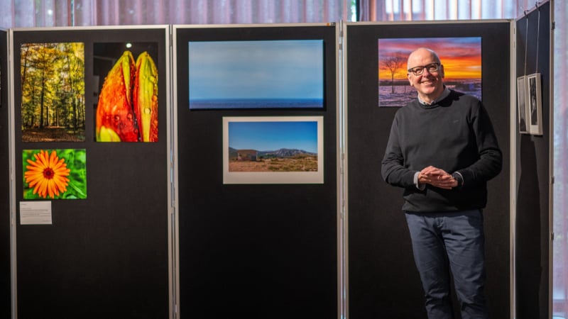 Sfeerbeeld van de fototentoonstelling 2025 in Den Bussel