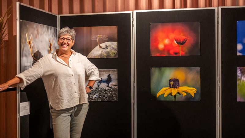 Sfeerbeeld van de fototentoonstelling 2025 in Den Bussel